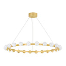 Corbett Lighting - 484-45-VB - LED Chandelier - Linus - Vintage Brass