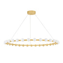 Corbett Lighting - 484-60-VB - LED Chandelier - Linus - Vintage Brass