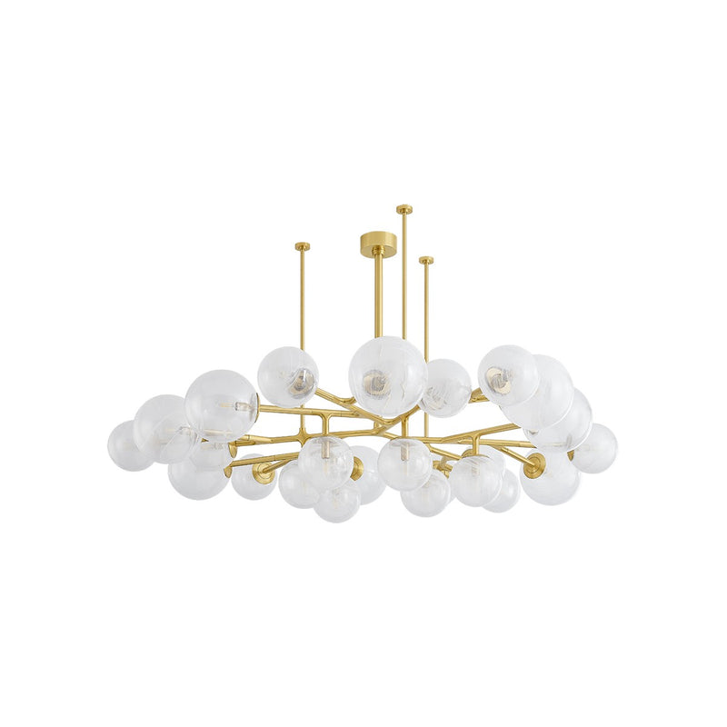 Corbett Lighting - 488-68-VPB - 24 Light Chandelier - Glasgow - Vintage Polished Brass