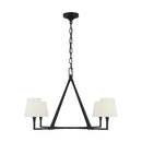 Visual Comfort Studio - CC1724AI - Four Light Chandelier - Perth - Aged Iron