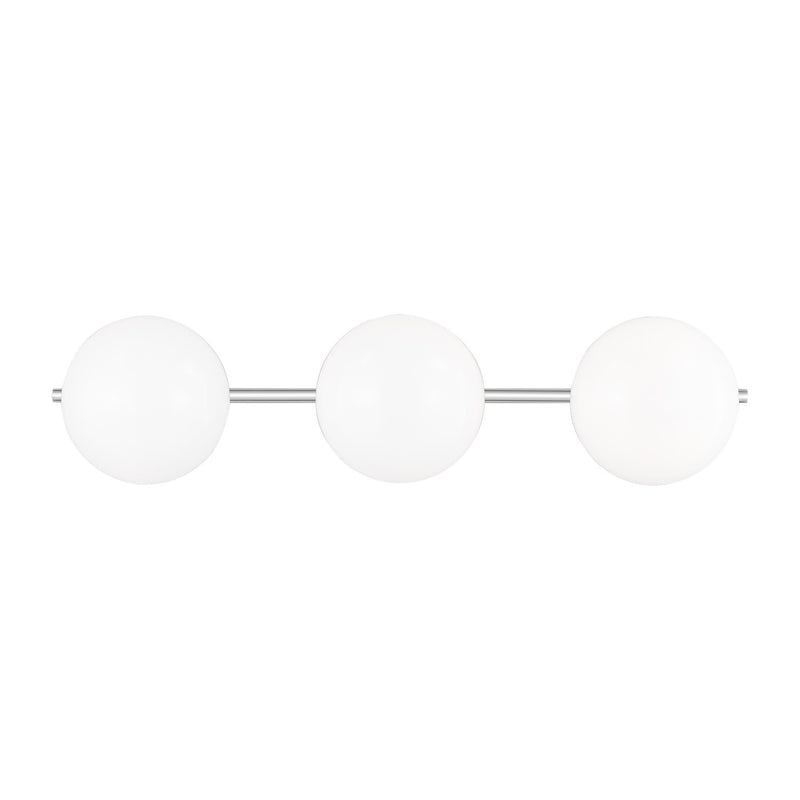 Visual Comfort Studio - EV1013CH - Three Light Vanity - Lune - Chrome