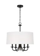 Generation Lighting - 3320205EN-112 - Five Light Chandelier - Seville - Midnight Black