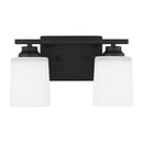 Generation Lighting - 4420902EN3-112 - Two Light Wall / Bath Sconce - Vinton - Midnight Black