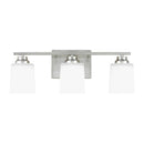 Generation Lighting - 4420903-962 - Three Light Wall / Bath - Vinton - Brushed Nickel
