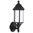 Generation Lighting - 8538751EN3-12 - One Light Outdoor Wall Lantern - Sevier - Black