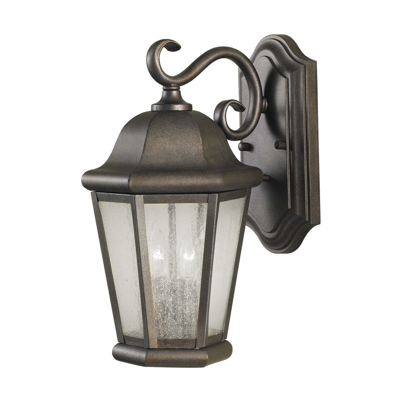 Generation Lighting - OL5901EN/CB - Two Light Outdoor Wall Lantern - Martinsville - Corinthian Bronze