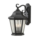 Generation Lighting - OL5902EN/BK - Three Light Outdoor Wall Lantern - Martinsville - Black