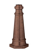 Generation Lighting - POSTBASE-CO - Post Mount Base - Outdoor Post Base - Copper Oxide