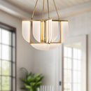 LED Chandelier<br /><span style="color:#4AB0CE;">Entrega: 4-10 dias en USA</span><br /><span style="color:#4AB0CE;font-size:60%;">PREGUNTE POR ENTREGA EN PANAMA</span><br />Collection: Anders<br />Finish: Vintage Brass
