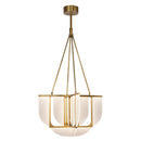 LED Chandelier<br /><span style="color:#4AB0CE;">Entrega: 4-10 dias en USA</span><br /><span style="color:#4AB0CE;font-size:60%;">PREGUNTE POR ENTREGA EN PANAMA</span><br />Collection: Anders<br />Finish: Vintage Brass