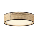 LED Flush Mount<br /><span style="color:#4AB0CE;">Entrega: 4-10 dias en USA</span><br /><span style="color:#4AB0CE;font-size:60%;">PREGUNTE POR ENTREGA EN PANAMA</span><br />Collection: Lyla<br />Finish: Rattan