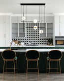 Alora - LP302004MBBG-UNV - LED Linear Pendant - Tagliato - Matte Black/Brushed Gold