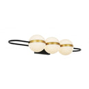 Alora - WV302003MBBG-UNV - LED Wall/Vanity - Tagliato - Matte Black/Brushed Gold