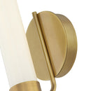 Alora - WV324114VBGO-UNV - LED Wall/Vanity - Madison - Vintage Brass/Glossy Opal