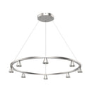 LED Chandelier<br /><span style="color:#4AB0CE;">Entrega: 4-10 dias en USA</span><br /><span style="color:#4AB0CE;font-size:60%;">PREGUNTE POR ENTREGA EN PANAMA</span><br />Collection: Dune<br />Finish: Brushed Nickel