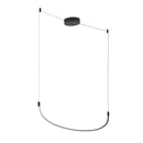 Kuzco Lighting - LP89048-BK-UNV - LED Linear Pendant - Talis - Black