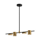 Kuzco Lighting - LP96840-BK/BG-UNV - LED Linear Pendant - Jayden - Black/Brushed Gold