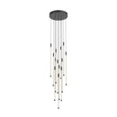 LED Pendant<br /><span style="color:#4AB0CE;">Entrega: 4-10 dias en USA</span><br /><span style="color:#4AB0CE;font-size:60%;">PREGUNTE POR ENTREGA EN PANAMA</span><br />Collection: Motif<br />Finish: Black