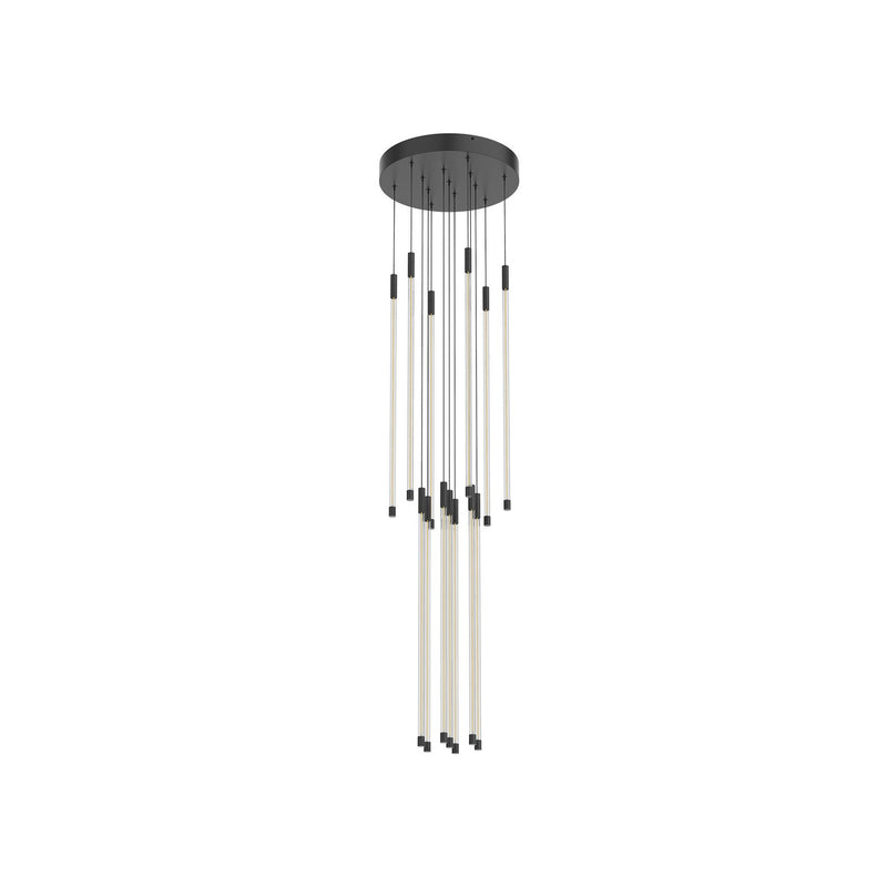 Kuzco Lighting - MP75127-BK-UNV-010 - LED Pendant - Motif - Black
