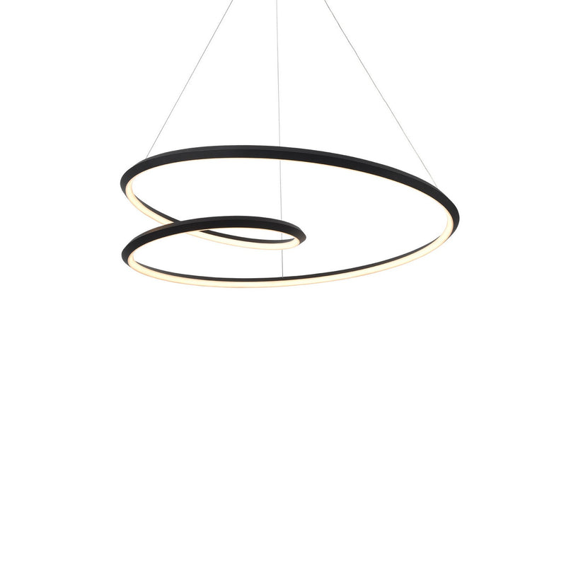 LED Pendant<br /><span style="color:#4AB0CE;">Entrega: 4-10 dias en USA</span><br /><span style="color:#4AB0CE;font-size:60%;">PREGUNTE POR ENTREGA EN PANAMA</span><br />Collection: Ampersand<br />Finish: Black
