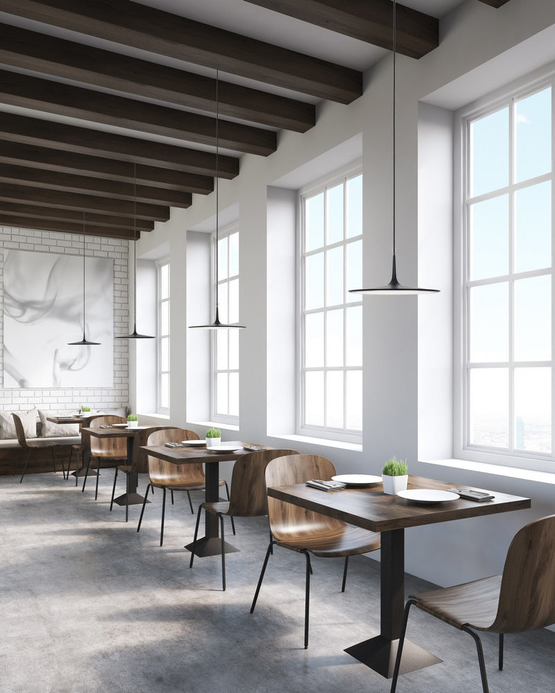 Kuzco Lighting - PD46216-BK-UNV - LED Pendant - Disc - Black