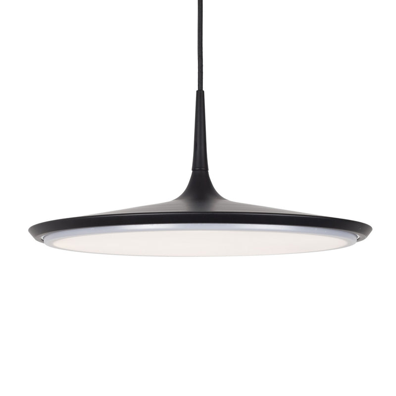 LED Pendant<br /><span style="color:#4AB0CE;">Entrega: 4-10 dias en USA</span><br /><span style="color:#4AB0CE;font-size:60%;">PREGUNTE POR ENTREGA EN PANAMA</span><br />Collection: Disc<br />Finish: Black