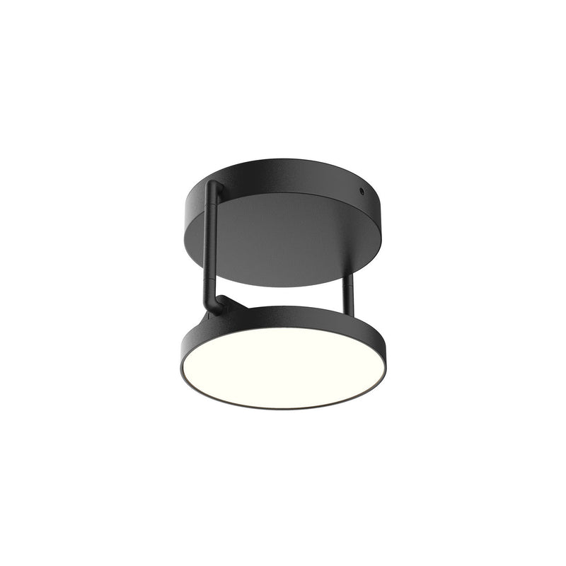 LED Semi Flush Mount<br /><span style="color:#4AB0CE;">Entrega: 4-10 dias en USA</span><br /><span style="color:#4AB0CE;font-size:60%;">PREGUNTE POR ENTREGA EN PANAMA</span><br />Collection: Novel<br />Finish: Black