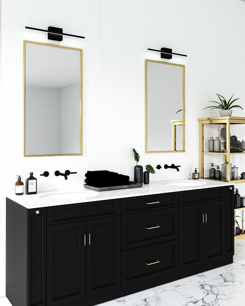 Kuzco Lighting - VL18224-BK-UNV - LED Vanity Light - Vega Minor - Black