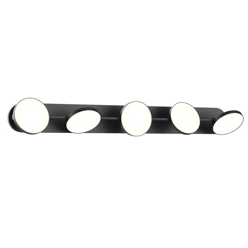 LED Vanity Light<br /><span style="color:#4AB0CE;">Entrega: 4-10 dias en USA</span><br /><span style="color:#4AB0CE;font-size:60%;">PREGUNTE POR ENTREGA EN PANAMA</span><br />Collection: Novel<br />Finish: Black