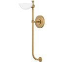 LED Wall Sconce<br /><span style="color:#4AB0CE;">Entrega: 2-3 semanas en USA</span><br /><span style="color:#4AB0CE;font-size:60%;">PREGUNTE POR ENTREGA EN PANAMA</span><br />Collection: Merit<br />Finish: Heritage Brass