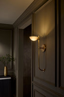 LED Wall Sconce<br /><span style="color:#4AB0CE;">Entrega: 2-3 semanas en USA</span><br /><span style="color:#4AB0CE;font-size:60%;">PREGUNTE POR ENTREGA EN PANAMA</span><br />Collection: Merit<br />Finish: Heritage Brass