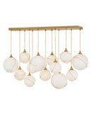 Hinkley - 30305HBR-CO - LED Chandelier - Skye - Heritage Brass