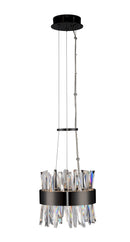 Allegri - 030210-052 - LED Mini Pendant - Glacier - Matte Balck