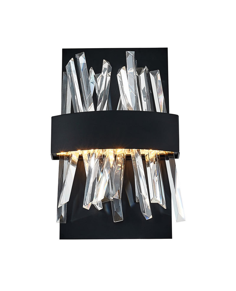 Allegri - 030220-052 - LED Wall Sconce - Glacier - Matte Balck