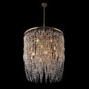 Allegri - 040656-038-FR001 - 18 Light Pendant - Frangia - Brushed Champagne Gold