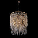 Allegri - 040656-038-FR001 - 18 Light Pendant - Frangia - Brushed Champagne Gold