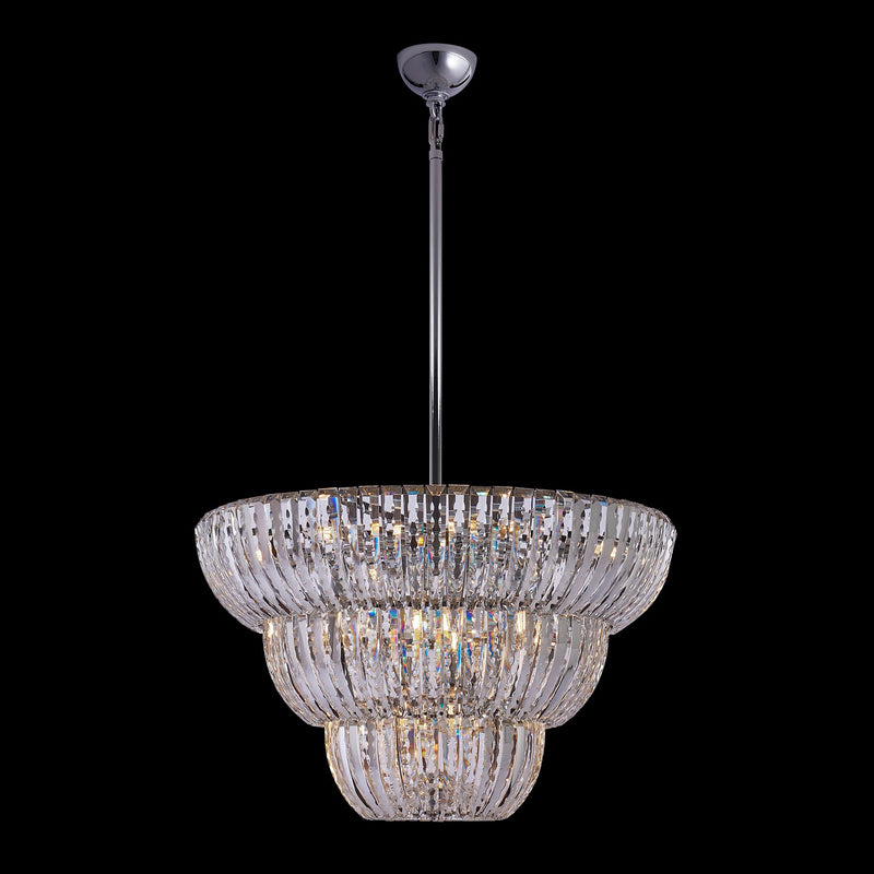 Allegri - 040852-010-FR001 - 15 Light Pendant - Fontana - Polished Chrome