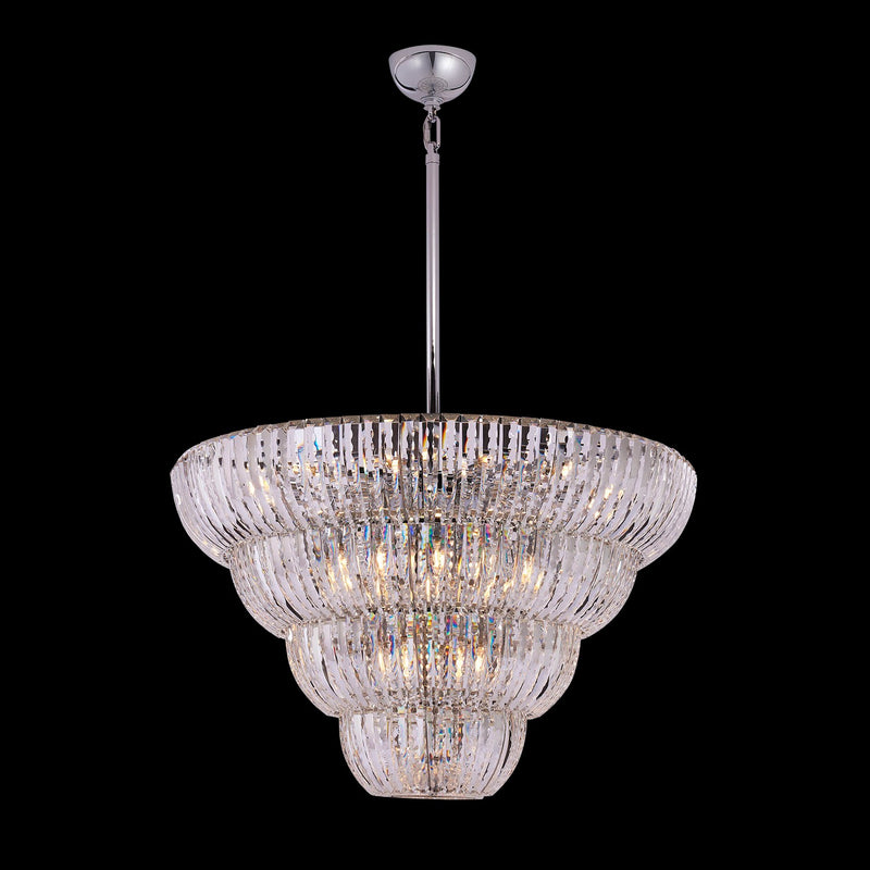 Allegri - 040853-010-FR001 - 30 Light Pendant - Fontana - Polished Chrome