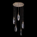 Allegri - 042057-044-FR001 - LED Pendant - Diamante - Winter Brass