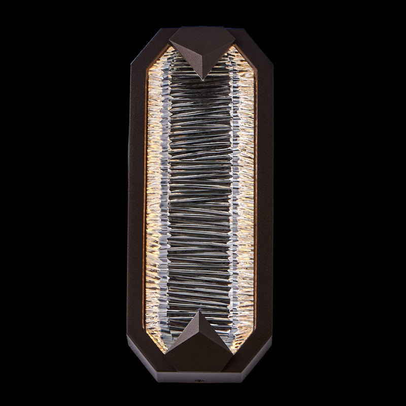 Allegri - 090520-063-FR001 - LED Outdoor Wall Sconce - Carato - Bronze Fluorocarbon