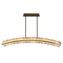 Kalco - 518462WB - LED Island Pendant - Meridian - Winter Brass