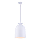 Kalco - 520255MW - One Light Mini Pendant - Gabardine - Matte White