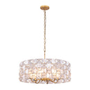 Kalco - 520555OL - Six Light Pendant - Crescent - Oxidized Gold Leaf