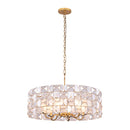 Kalco - 520555OL - Six Light Pendant - Crescent - Oxidized Gold Leaf