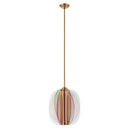 Kalco - 521055WB - LED Pendant - Tulipa - Winter Brass
