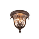Kalco - 9017BB - Two Light Outdoor Flush Mount - Santa Barbara Outdoor - Burnished Bronze