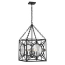 Four Light Pendant<br /><span style="color:#4AB0CE;">Entrega: 4-10 dias en USA</span><br /><span style="color:#4AB0CE;font-size:60%;">PREGUNTE POR ENTREGA EN PANAMA</span><br />Collection: Balfour<br />Finish: Matte Black