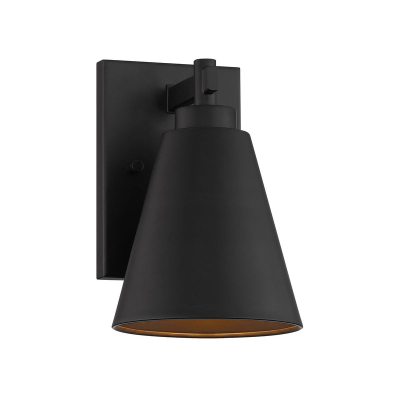 One Light Outdoor Wall Lantern<br /><span style="color:#4AB0CE;">Entrega: 6-7 semanas en USA</span><br /><span style="color:#4AB0CE;font-size:60%;">PREGUNTE POR ENTREGA EN PANAMA</span><br />Collection: Ryder<br />Finish: Matte Black