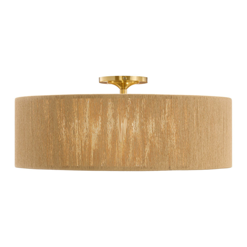 Four Light Flush Mount<br /><span style="color:#4AB0CE;">Entrega: 4-10 dias en USA</span><br /><span style="color:#4AB0CE;font-size:60%;">PREGUNTE POR ENTREGA EN PANAMA</span><br />Collection: Maynard<br />Finish: Warm Brass
