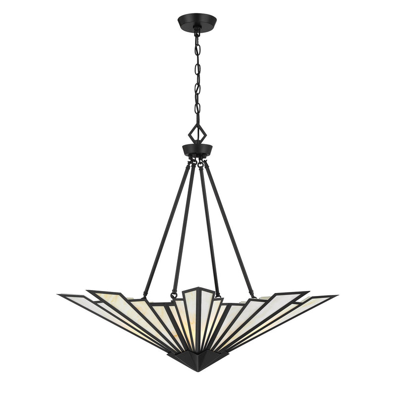 Four Light Pendant<br /><span style="color:#4AB0CE;">Entrega: 4-10 dias en USA</span><br /><span style="color:#4AB0CE;font-size:60%;">PREGUNTE POR ENTREGA EN PANAMA</span><br />Collection: Rivage<br />Finish: Matte Black